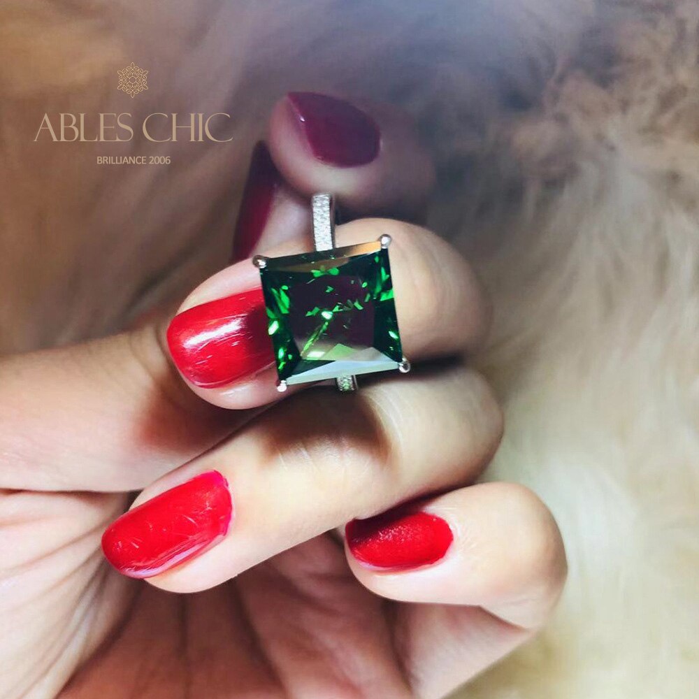 Bague Carrée Topaze R0351