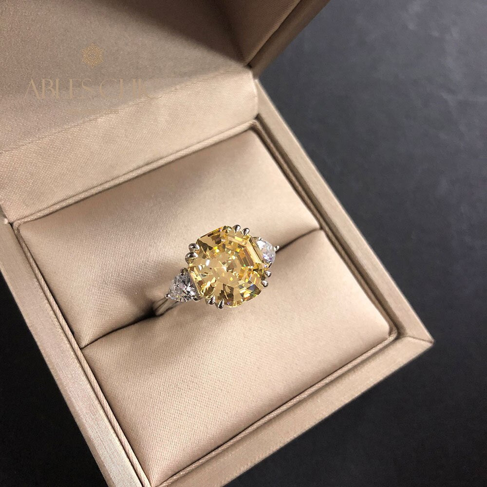 Bague de mariage octogone tanzanite R0324