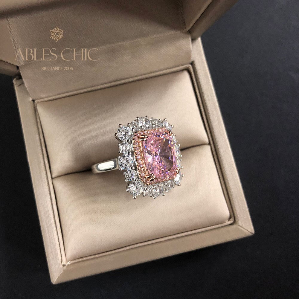 Bague de fiançailles morganite R0387