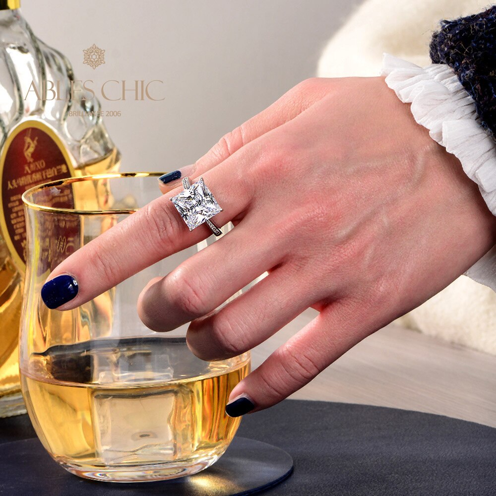 Bague Carrée Topaze R0351