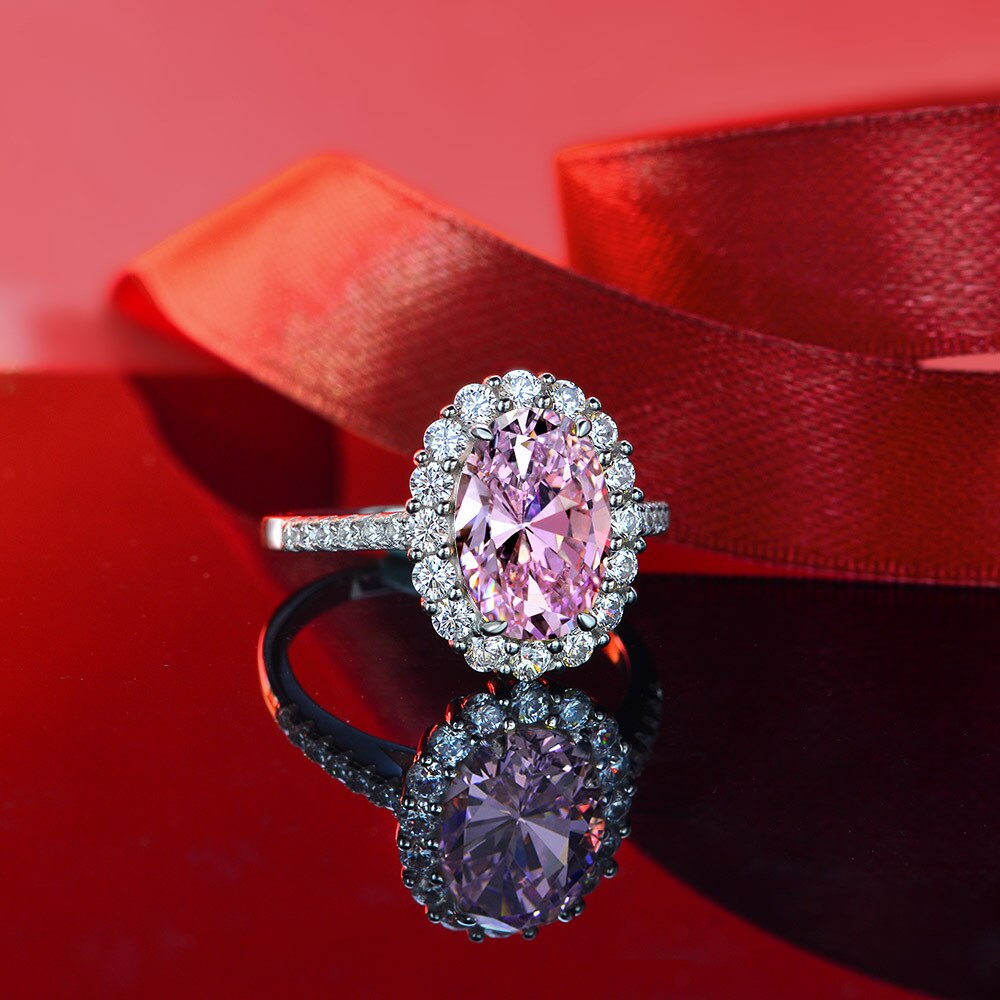Bague de fiançailles ovale citrine R1021
