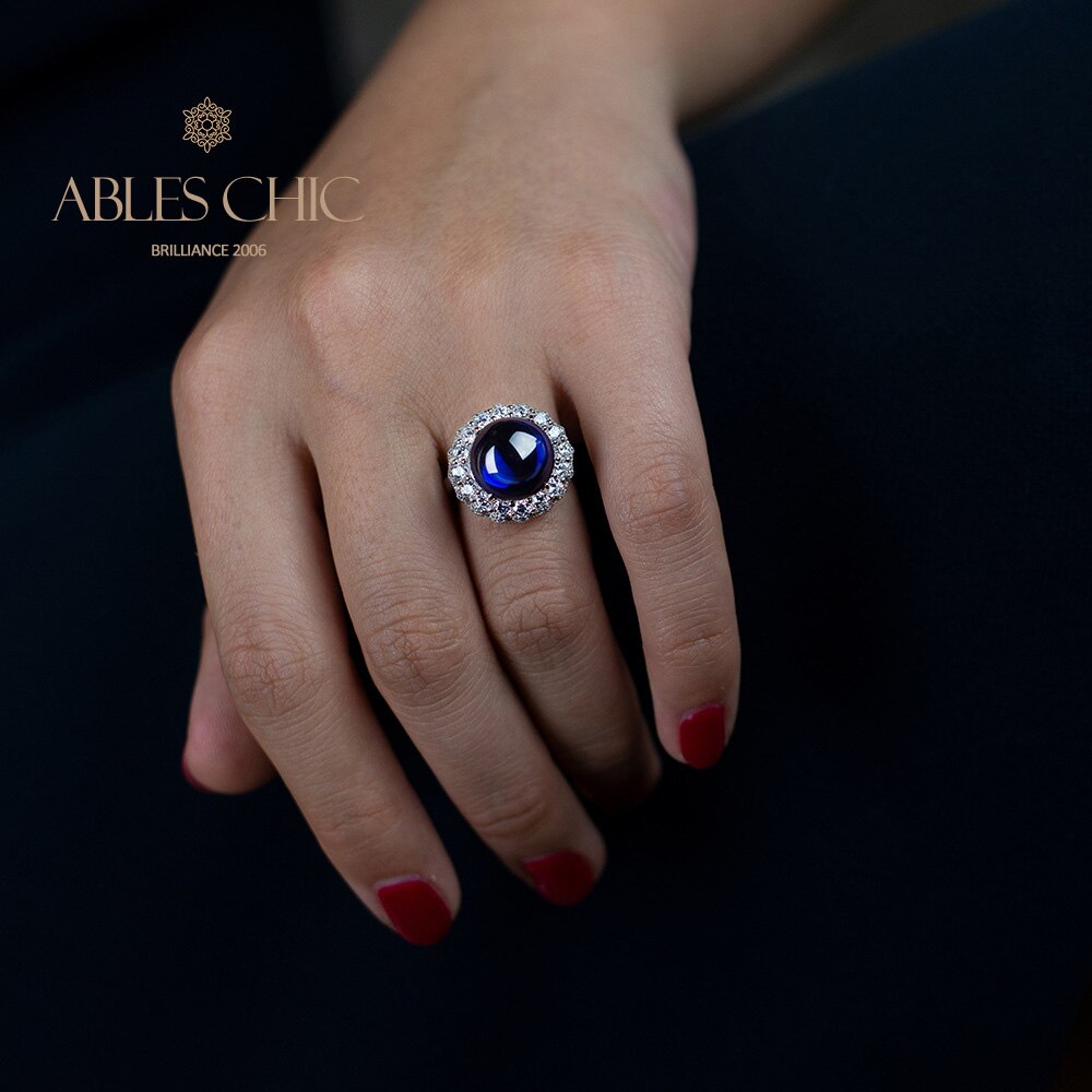 Bague Halo pavée de grenat R0321