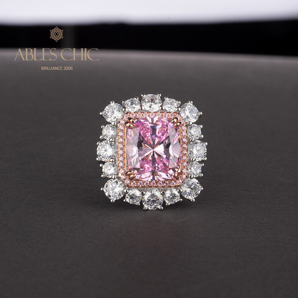 Bague de fiançailles morganite R0387