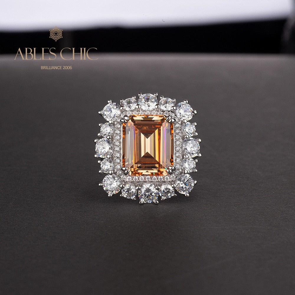 Bague de fiançailles morganite R0387