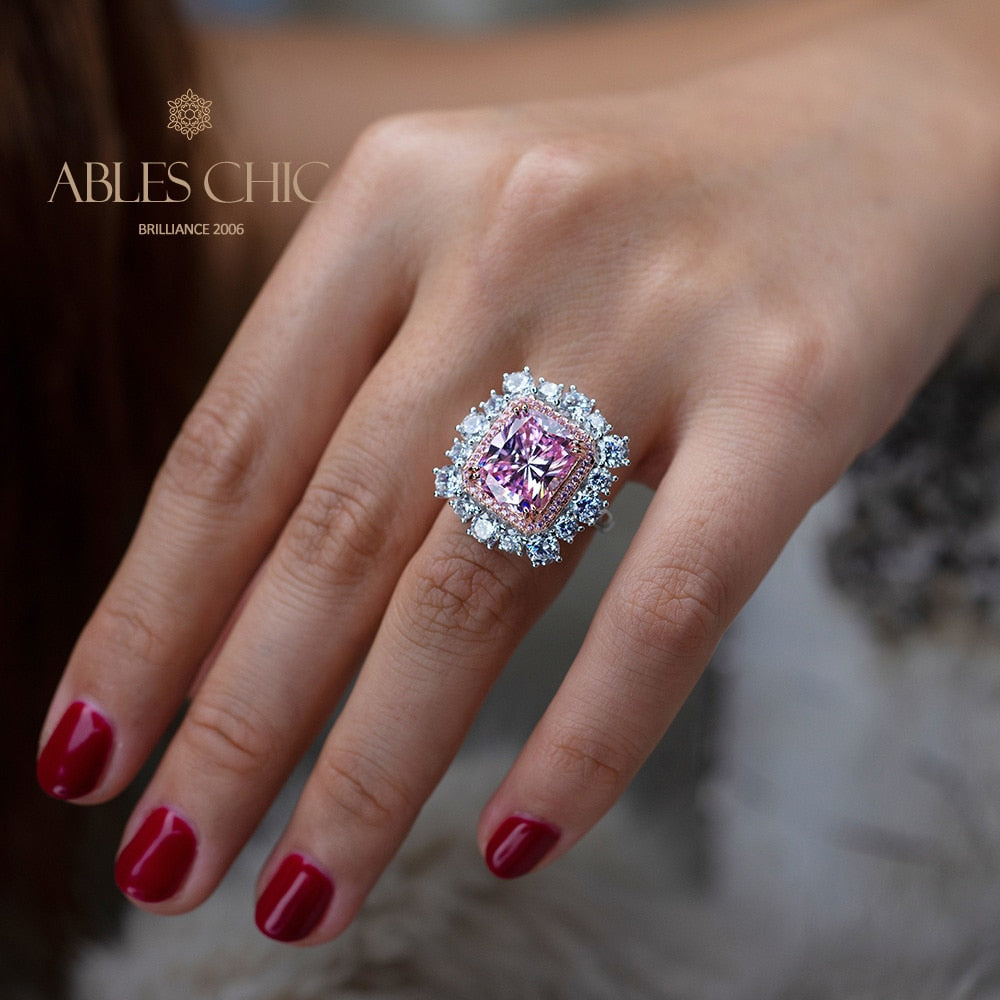 Bague de fiançailles morganite R0387