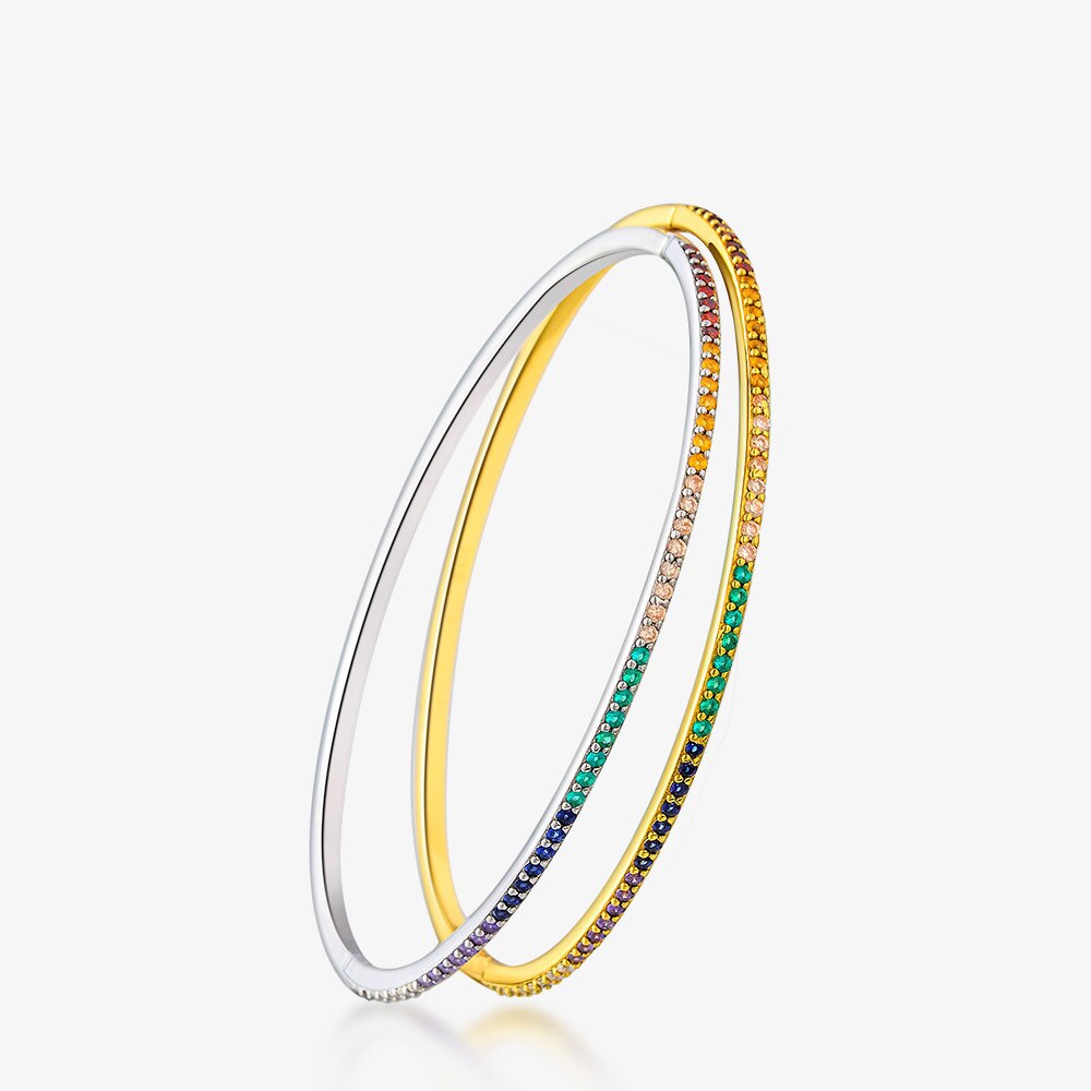 Bracelet arc-en-ciel étroit B0879