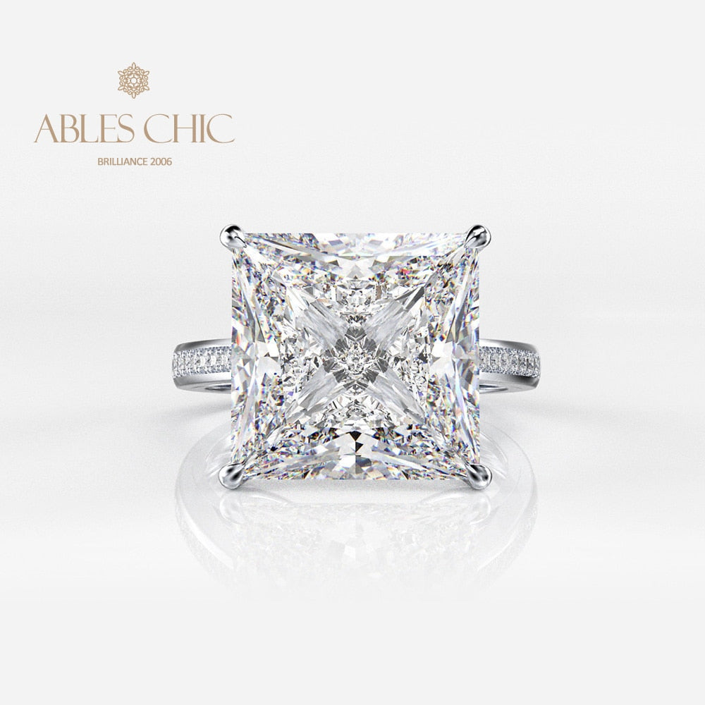 Bague Carrée Topaze R0351