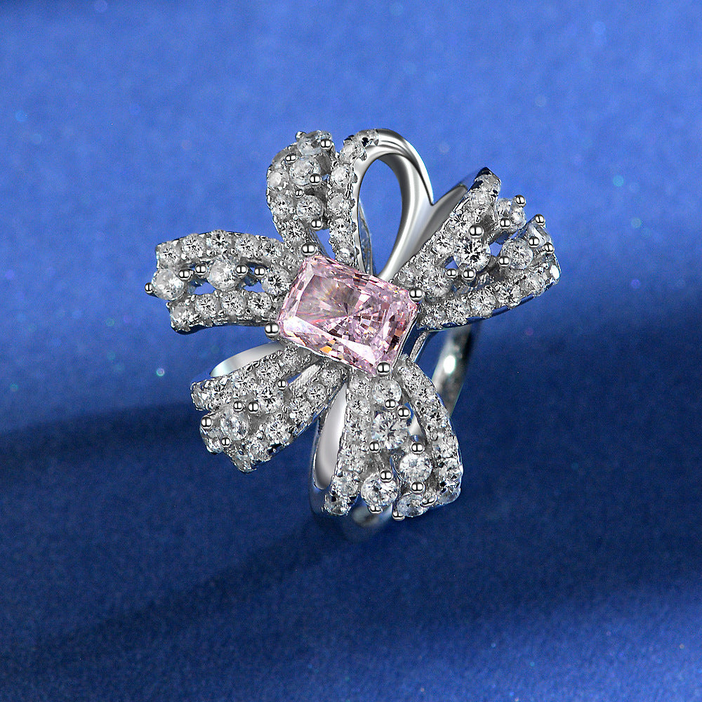 Bague cocktail papillon tourmaline R1262