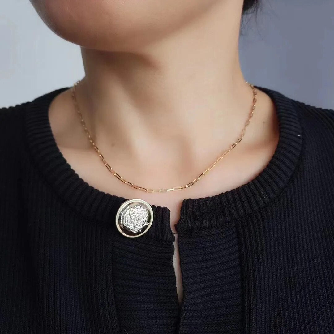 Collier Chaîne Allongée 40+5cm 4.2g