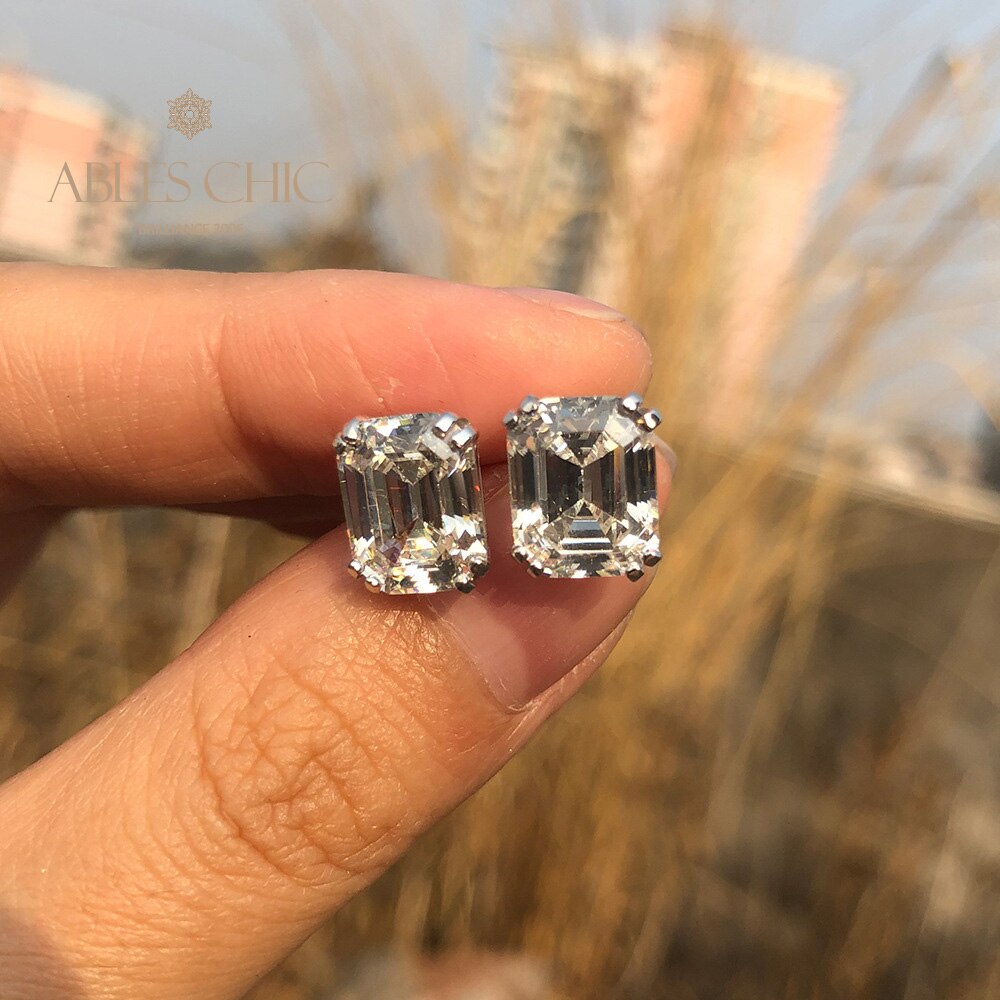 Boucles d'oreilles émeraude Paraiba Tourmaline E0121