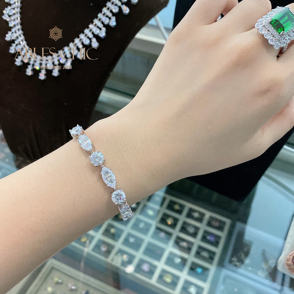 Bracelet Pierres de Formes Diverses B0503