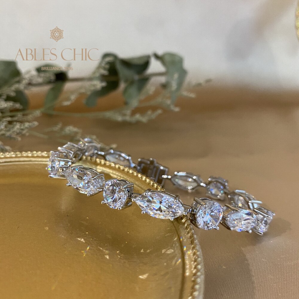 Bracelet Pierres de Formes Diverses B0503