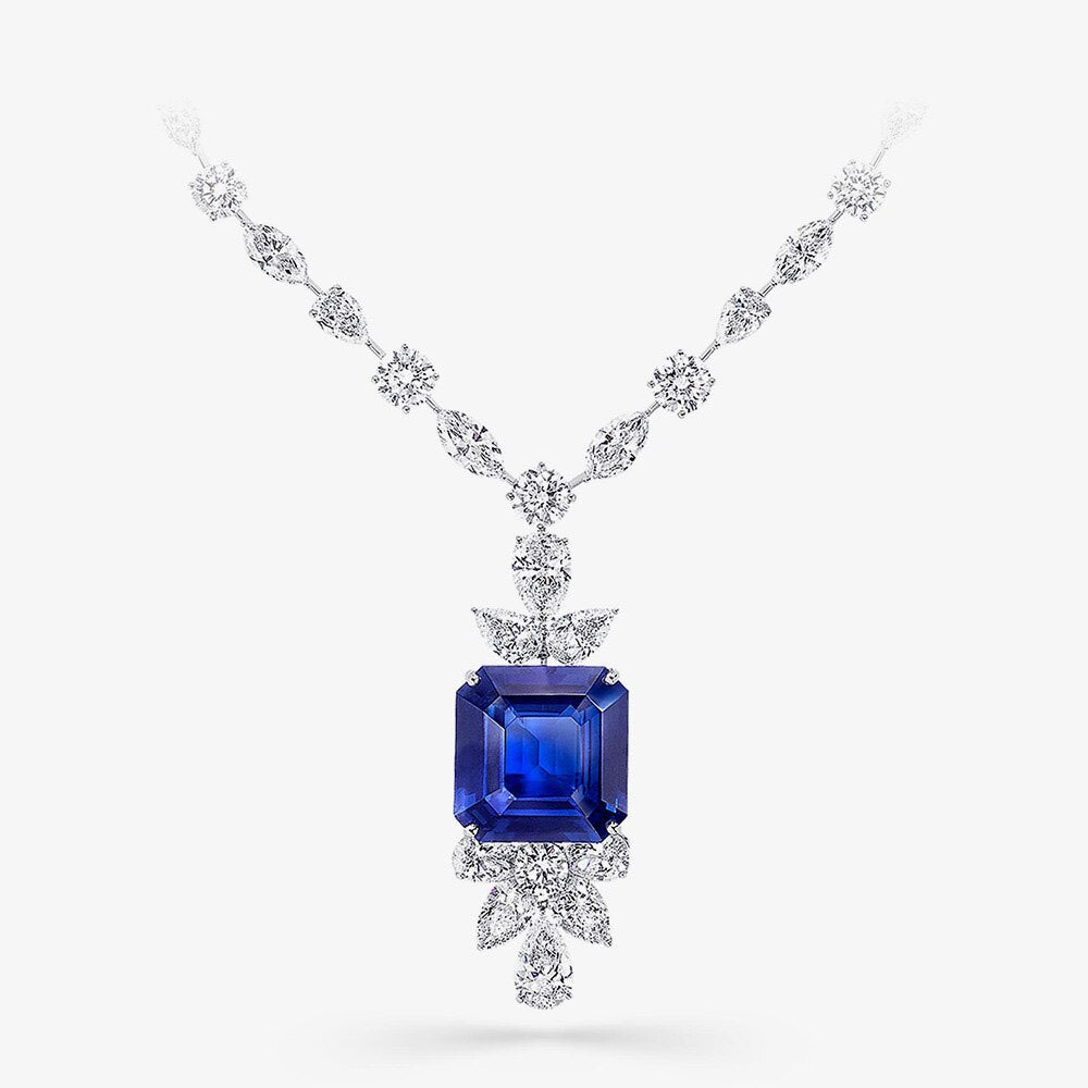 Collier Grand Saphir P0634