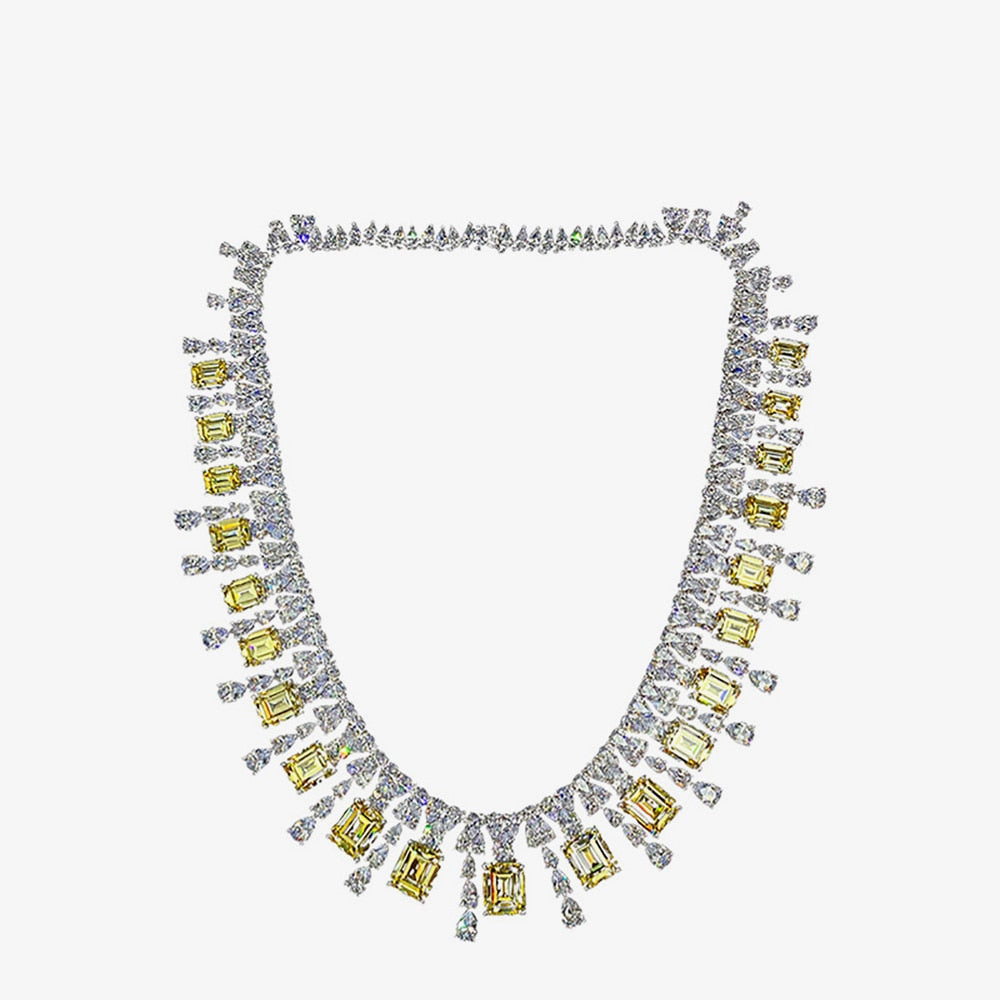 Collier guirlande de mariage Sphène P0694