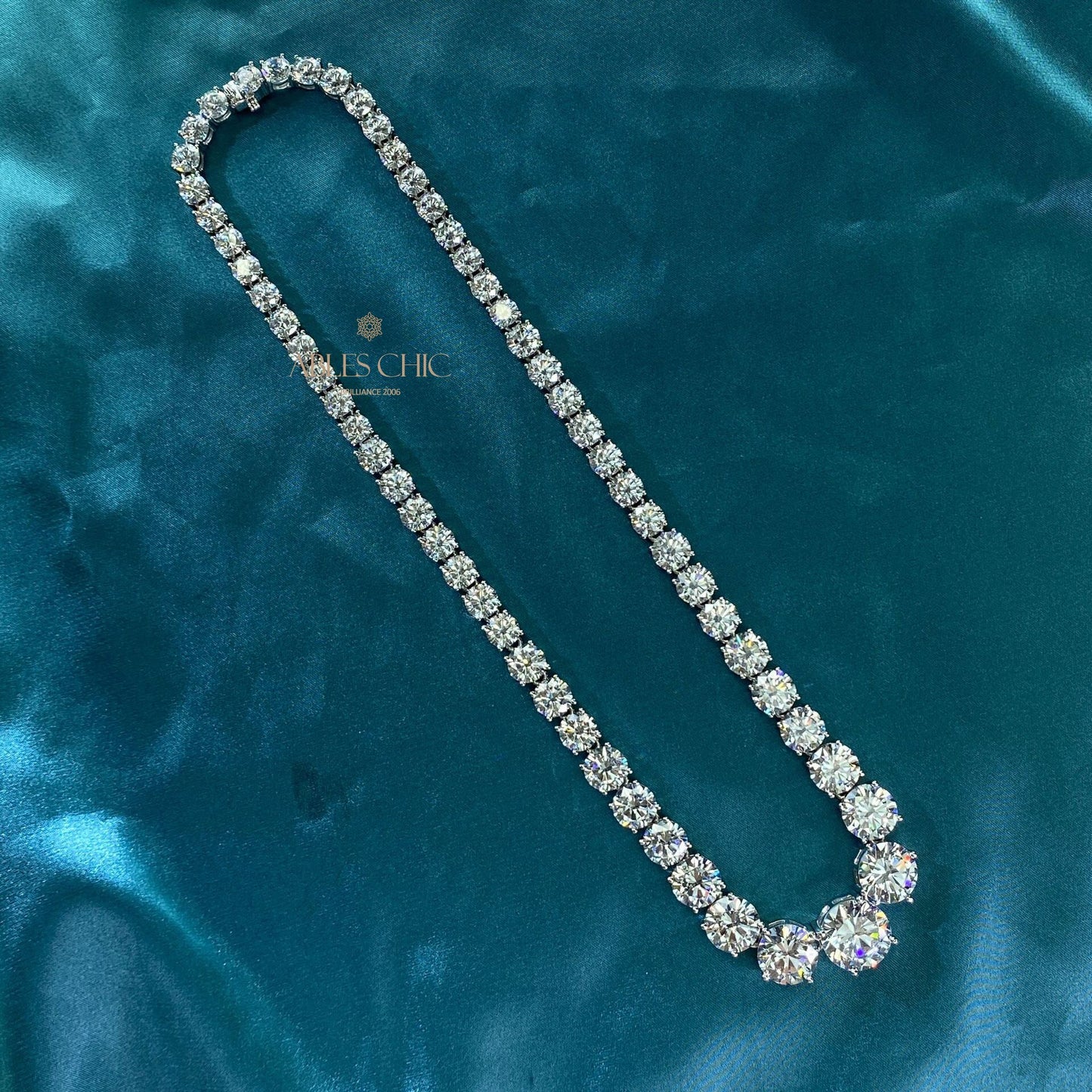 Collier Bling glacé dégradé P0513