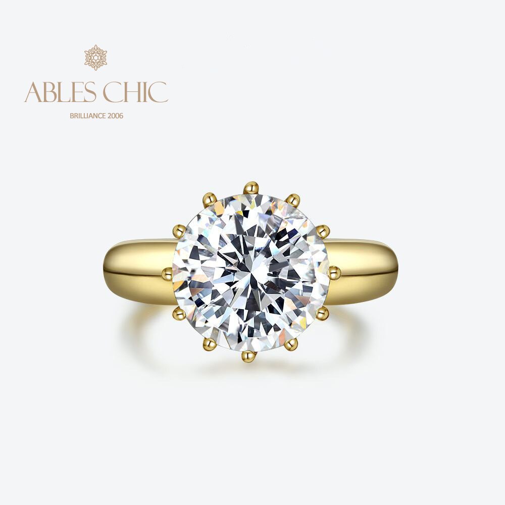 Bague de fiançailles solitaire R0309