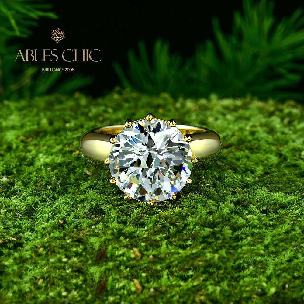 Bague de fiançailles solitaire R0309