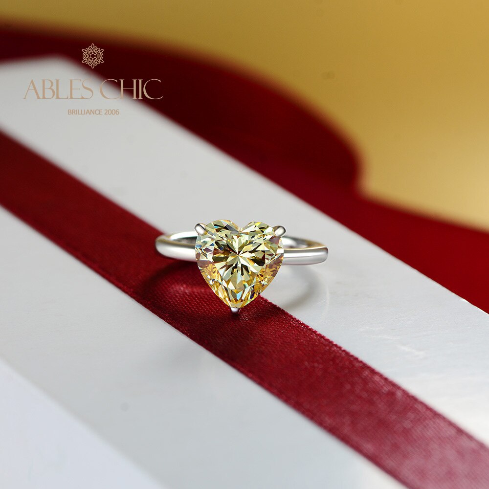 Bague de mariée solitaire coeur Kunzite R0308