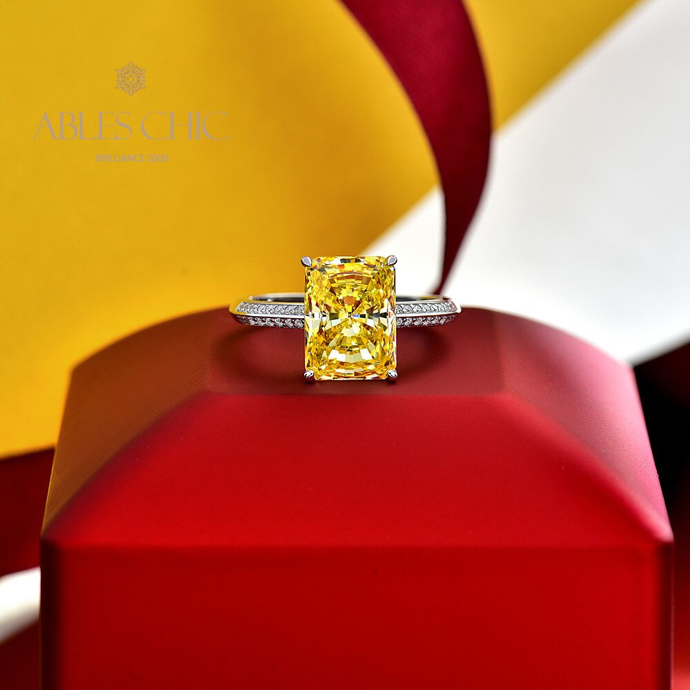 Bague de fiançailles citrine R0988