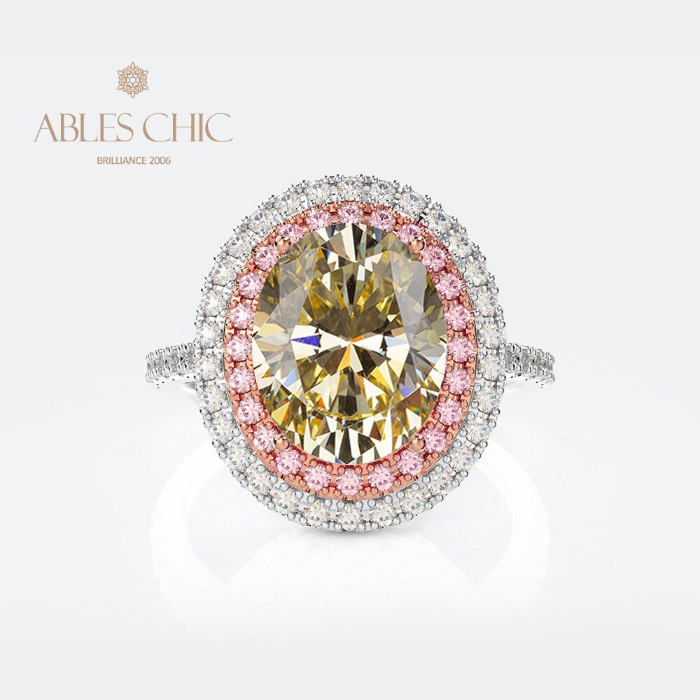 Bague Halo Pavée Zircons R0403