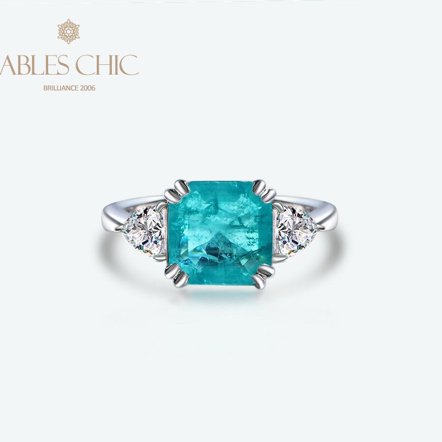 Bague de mariage Lab Paraiba R0896B