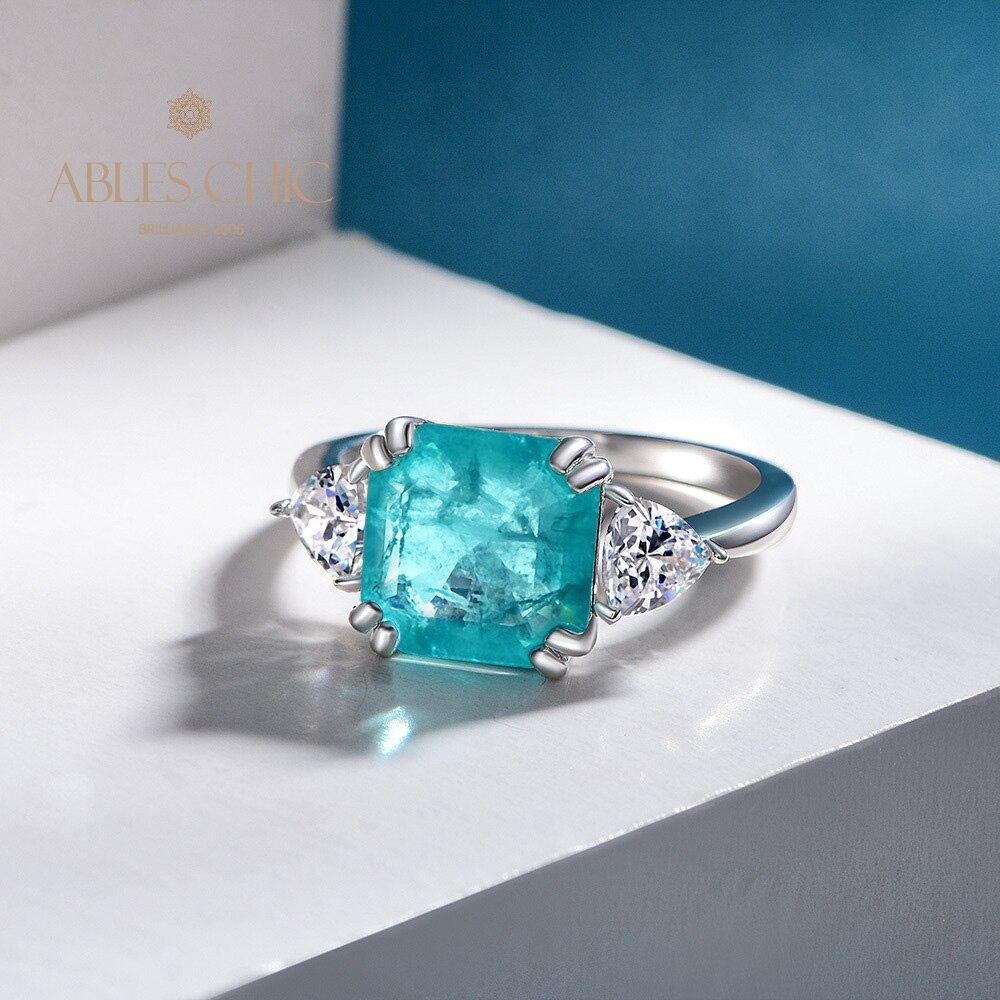 Bague de mariage Lab Paraiba R0896B