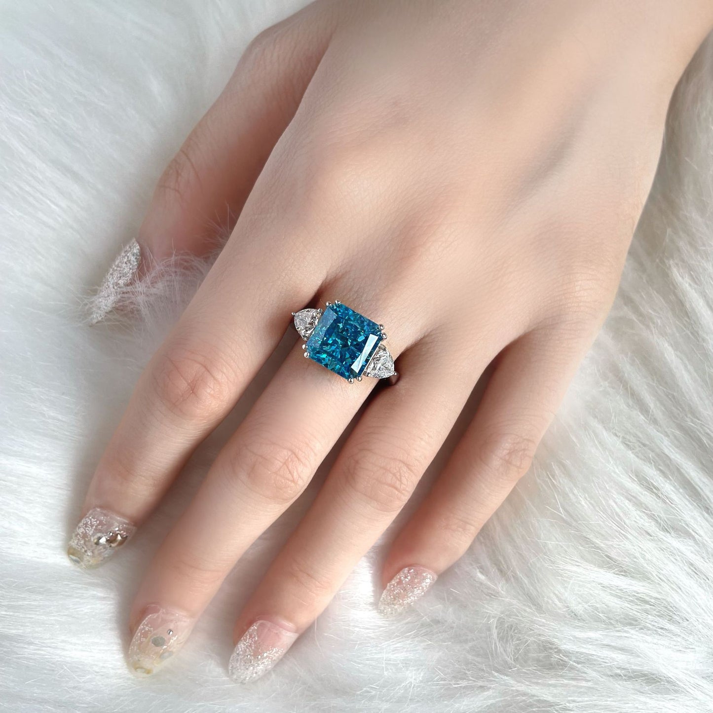 Bague de mariage morganite R0896