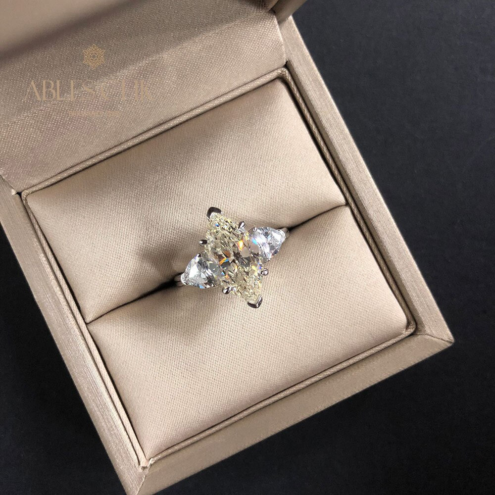 Bague de promesse diamant 3 pierres R0313