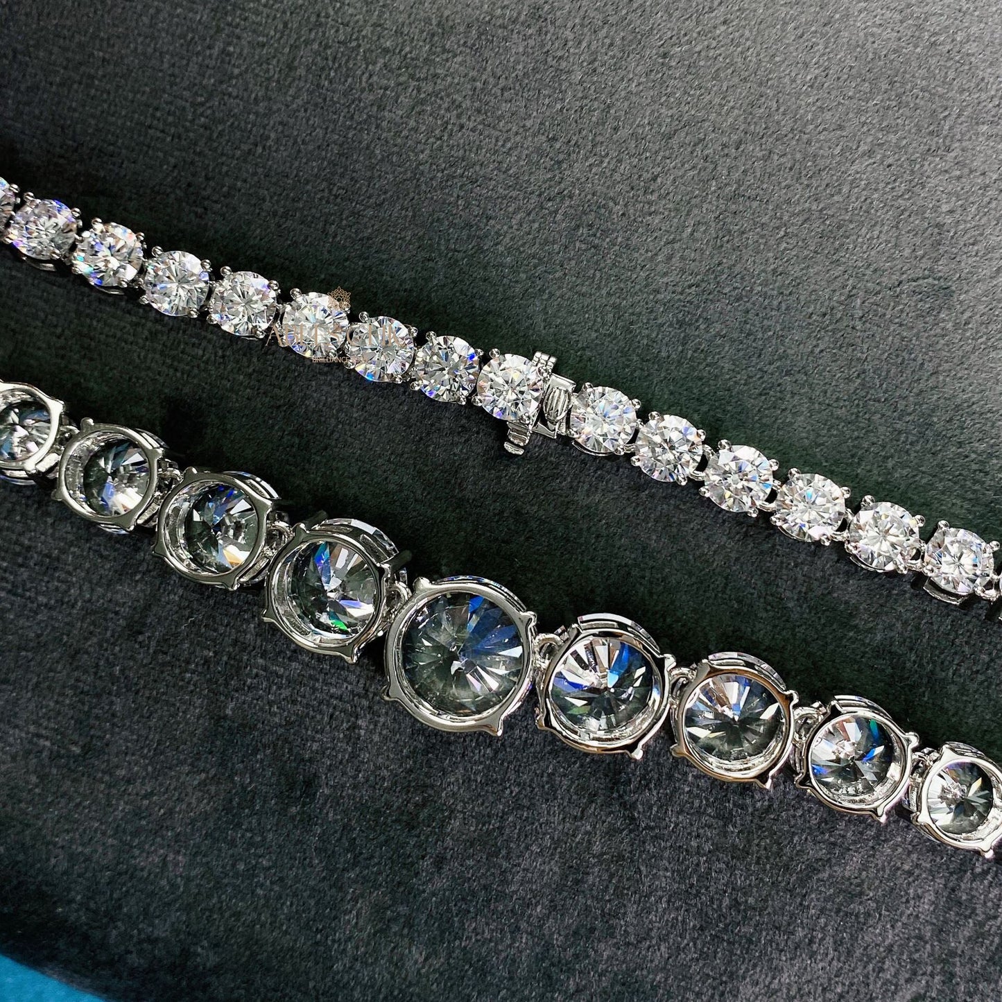 Collier Bling glacé dégradé P0513