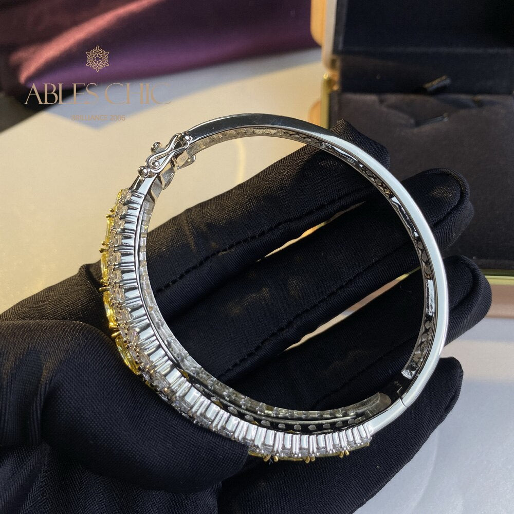 Bracelet multibrins citrine B0627
