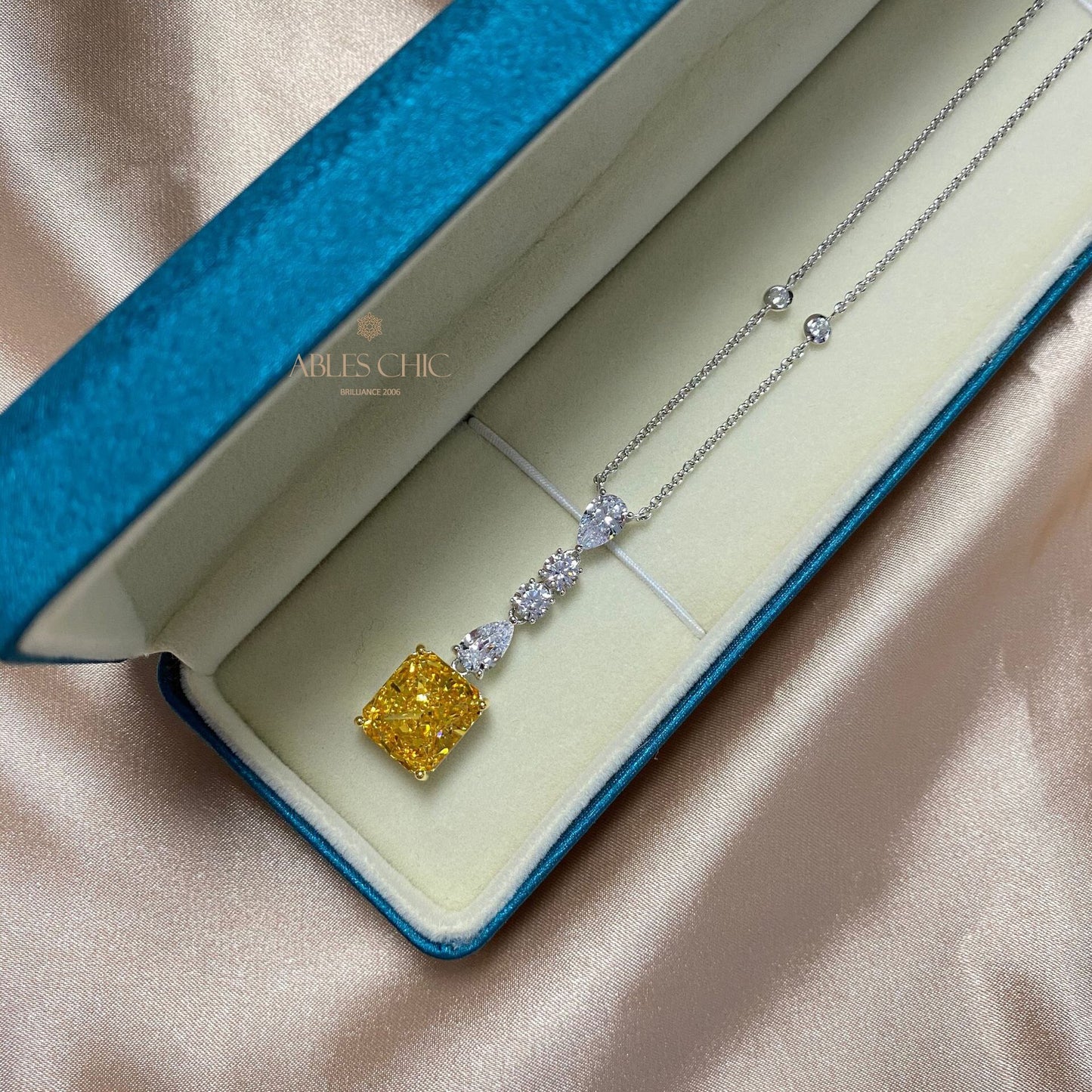 Pendentif Lustre Citrine P0650