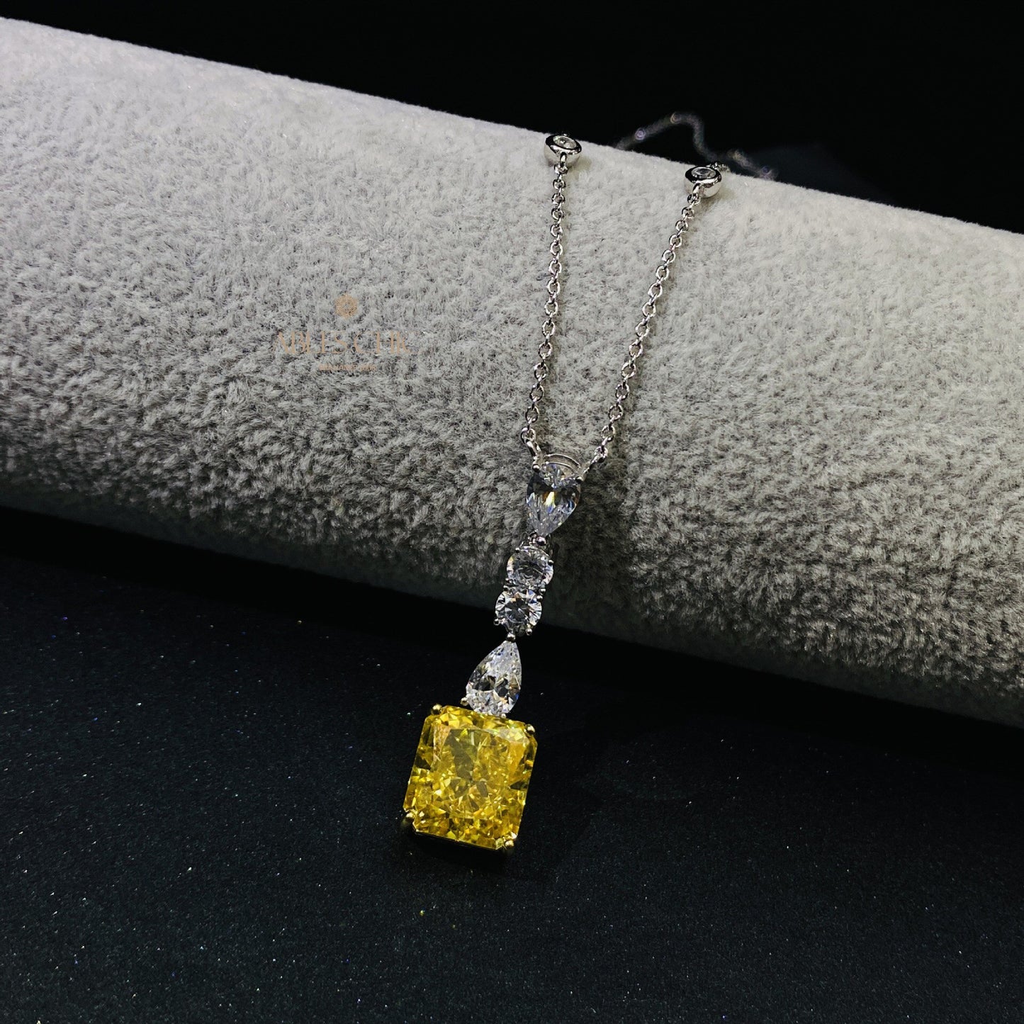 Pendentif Lustre Citrine P0650