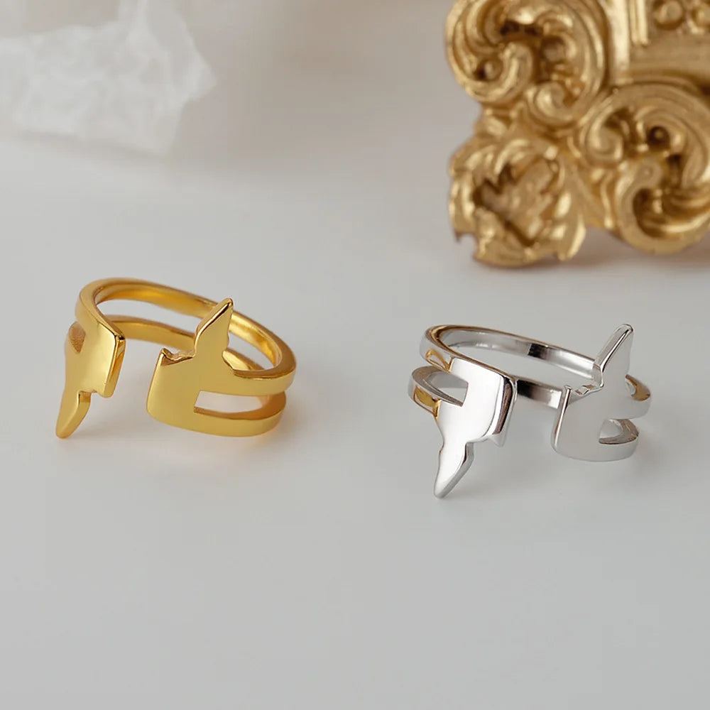 Bague Symbole 2 Brins R1014