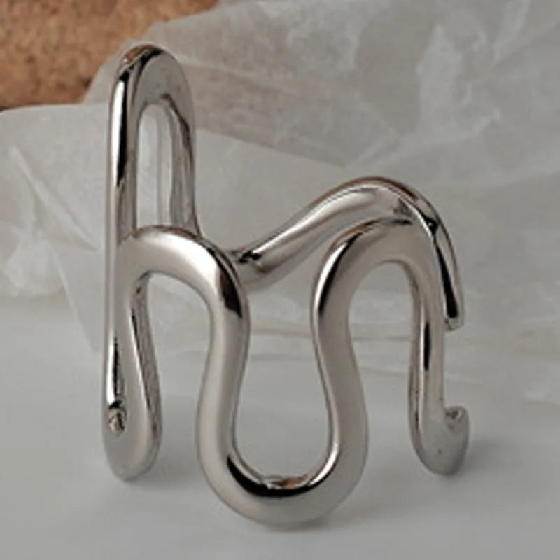Bague Filigrane Abstraite R1134