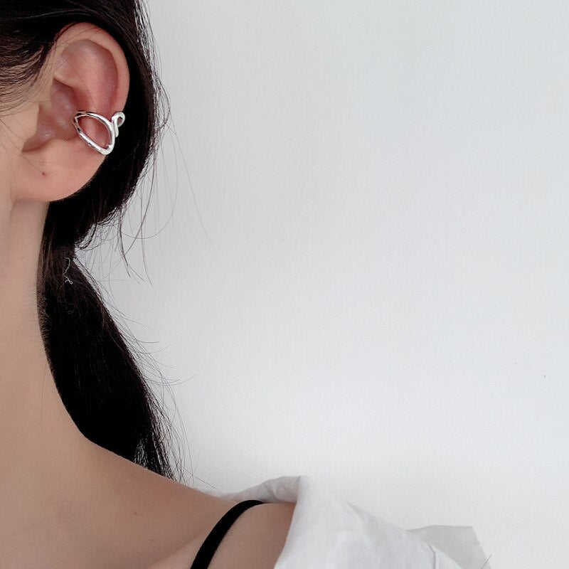Manchette d'oreille en filigrane Alien E1083 1 pièce
