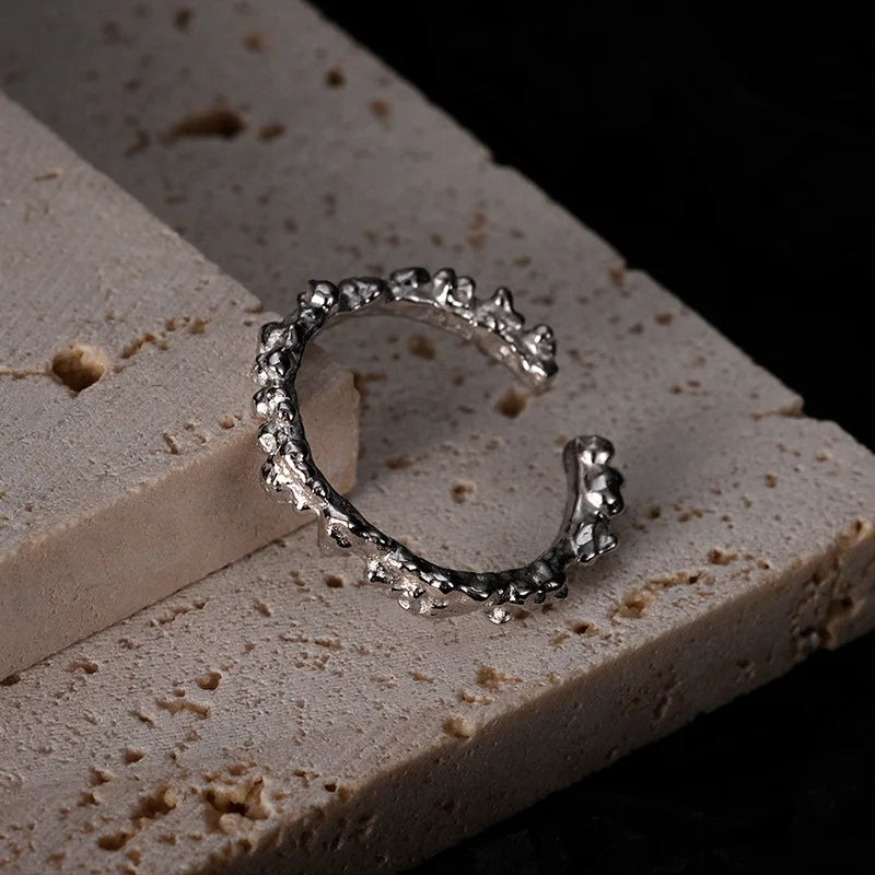 Bague de perles fondues Alien R1179