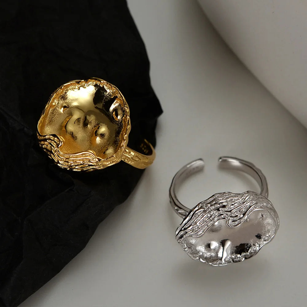 Bague d'Halloween à texture extraterrestre R1231