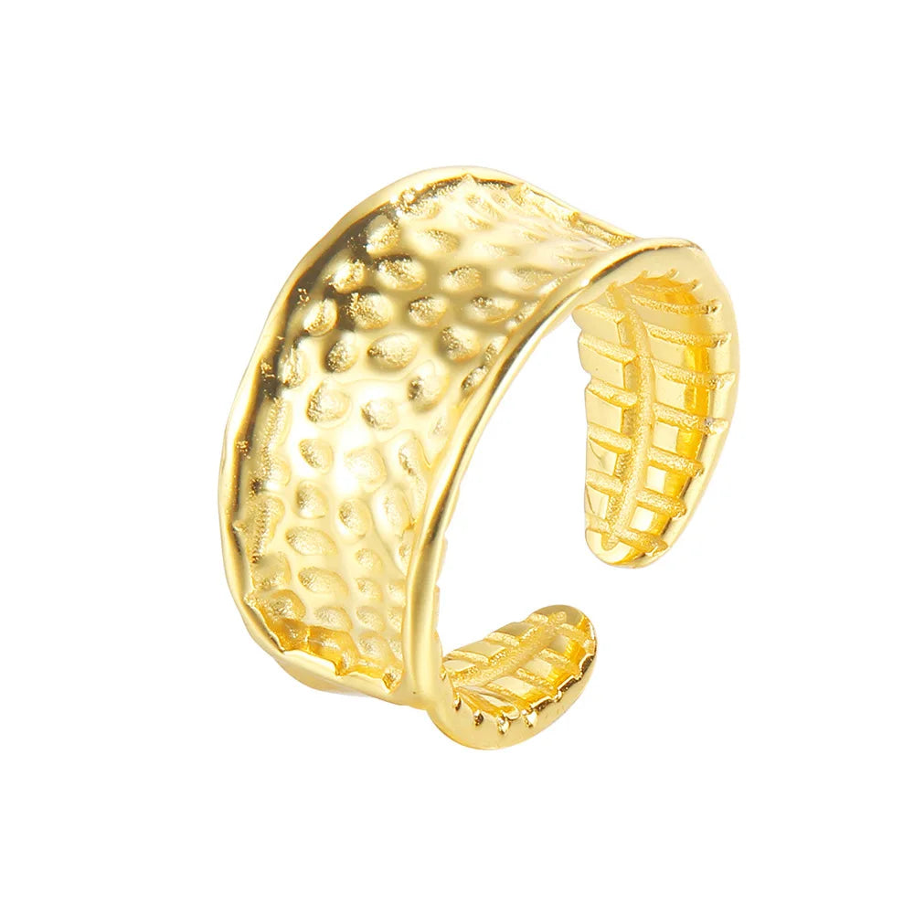 Bague Irrégulière Points Battus R110