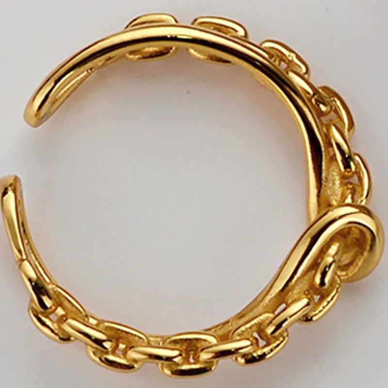 Manchette d'oreille en fil tressé E1020