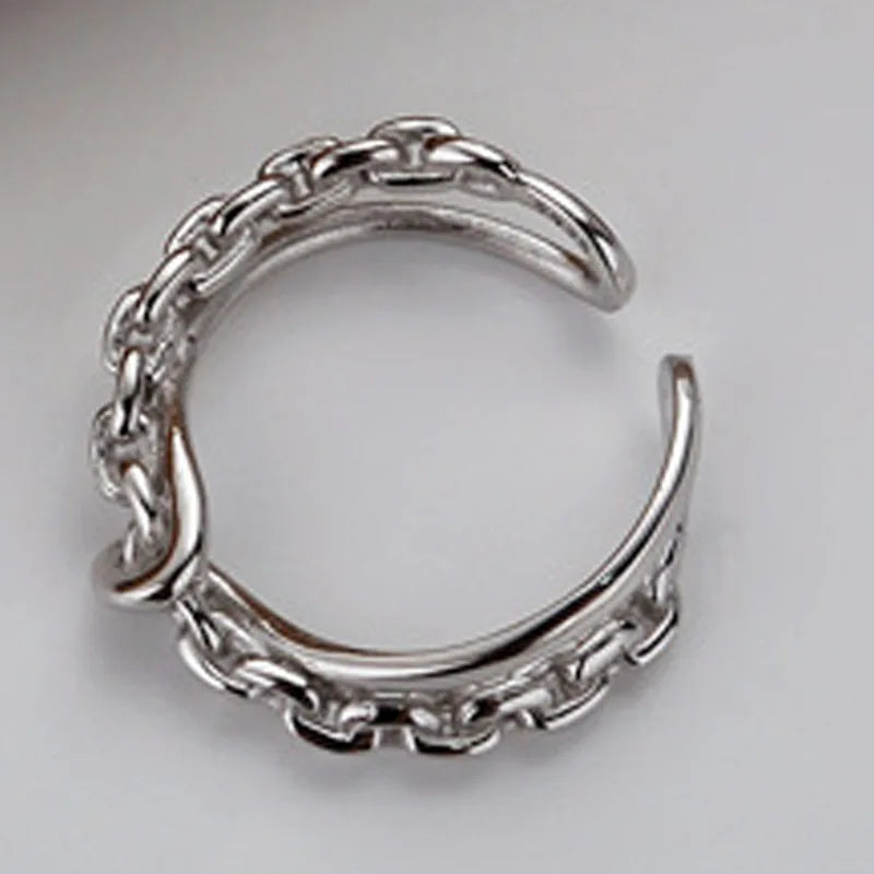 Manchette d'oreille en fil tressé E1020