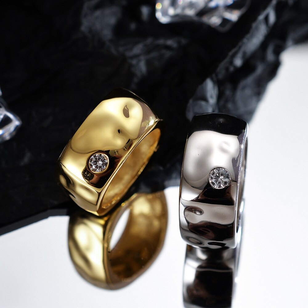 Anneau non conventionnel large et lourd R1089