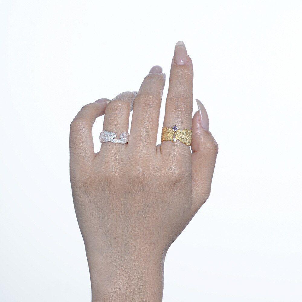 Bague Impressionniste Matt CZ R1086