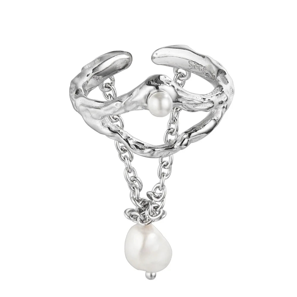 Bague d'Halloween en perles enchaînées R1220