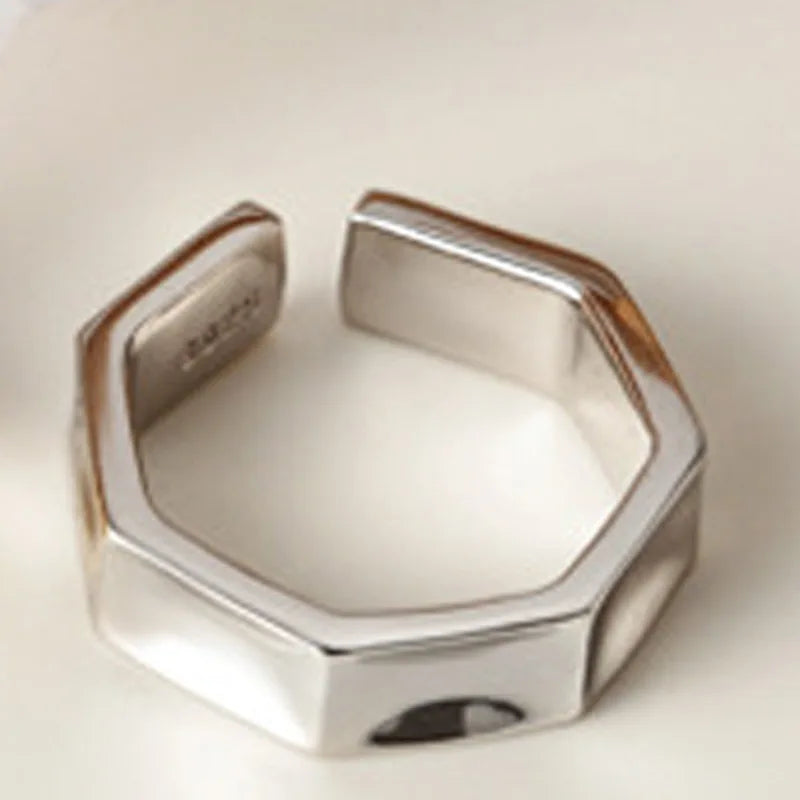 Bague géométrique épaisse R1153