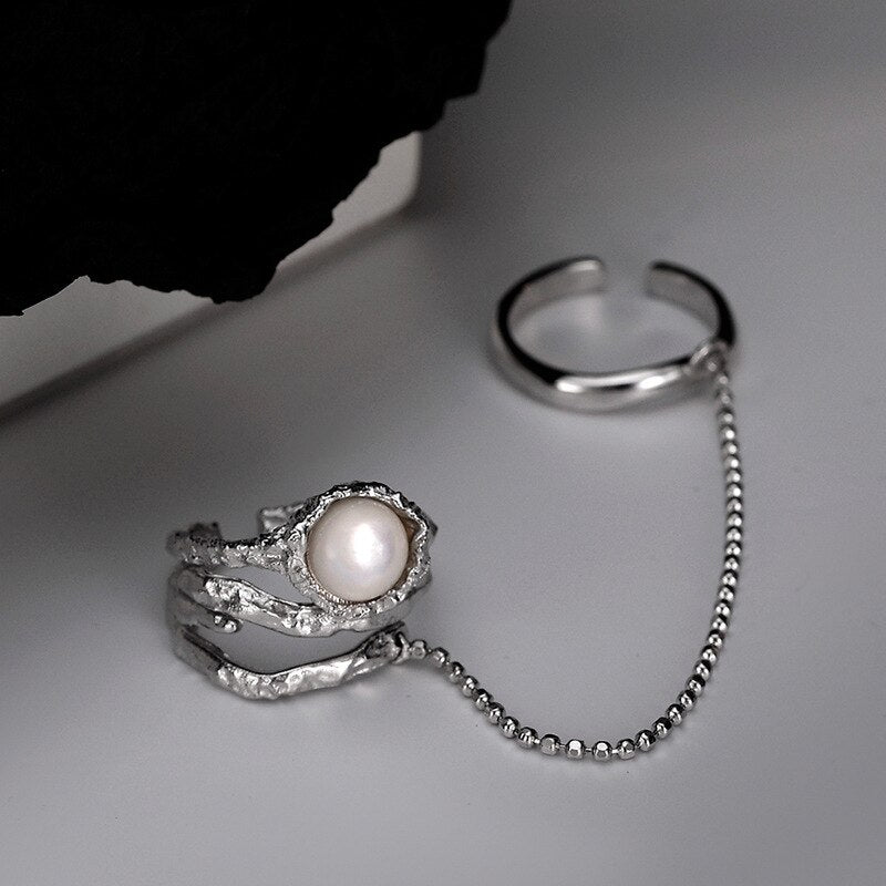 Bague enchaînée robuste R1206