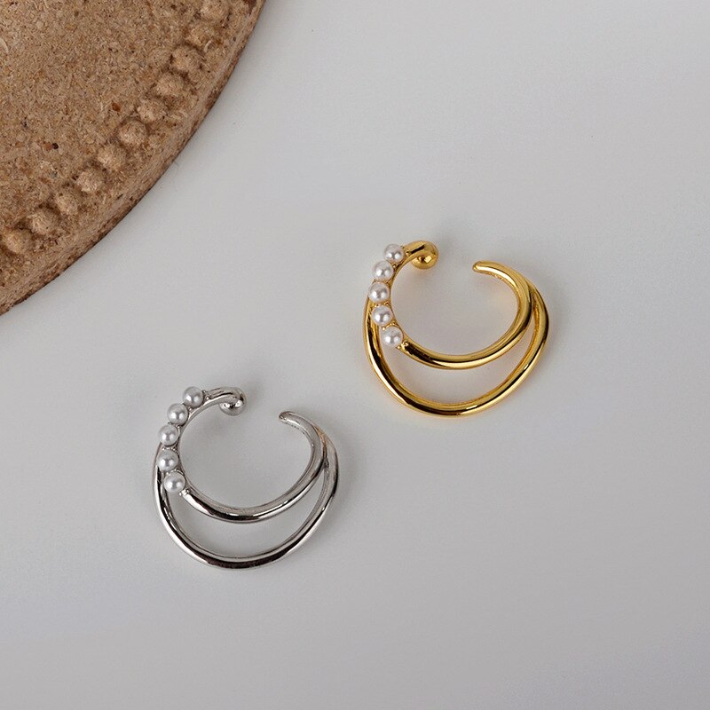 Boucles d'oreilles en fil de perles de coquillage E1016 1 pièce