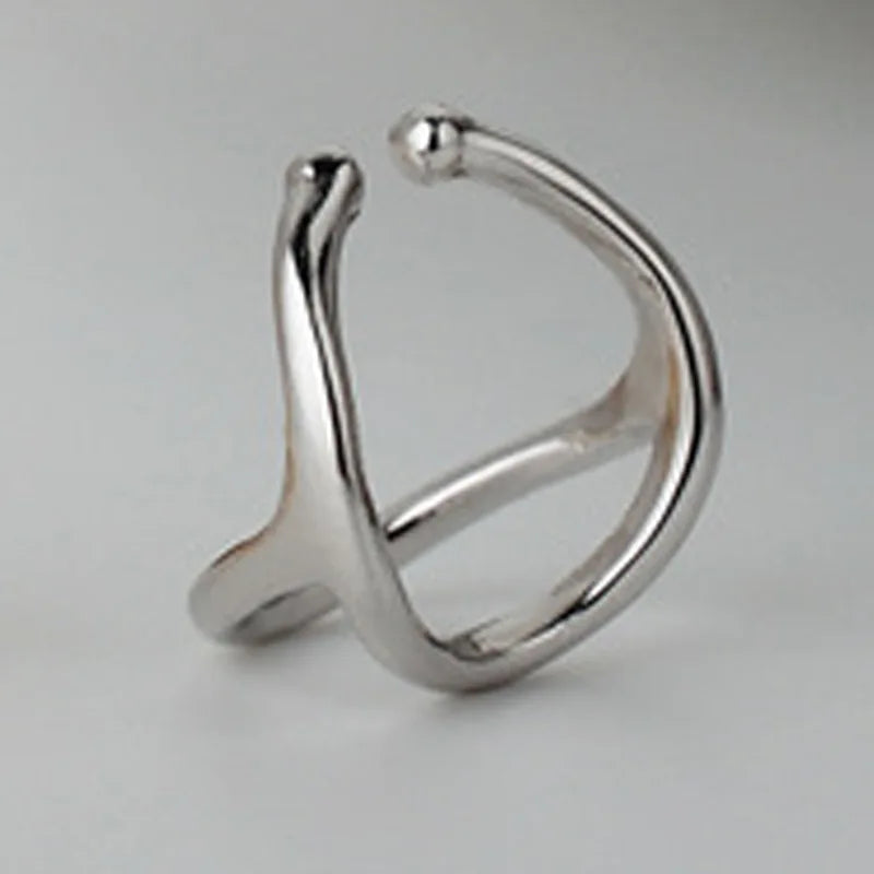 Boucle d'Oreille Clip Filigrane Alien E1092, 1 Pièce