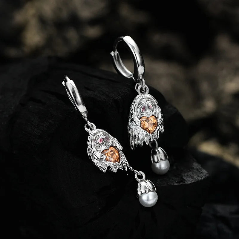 Boucle d'oreille en perles Witch Huggies E1118, 1 pièce