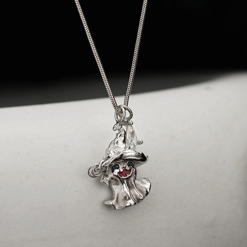 Collier pendentif esprit sorcière N1004