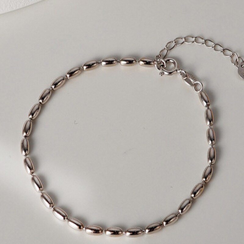 Bracelet chaîne de perles de rocaille B1044